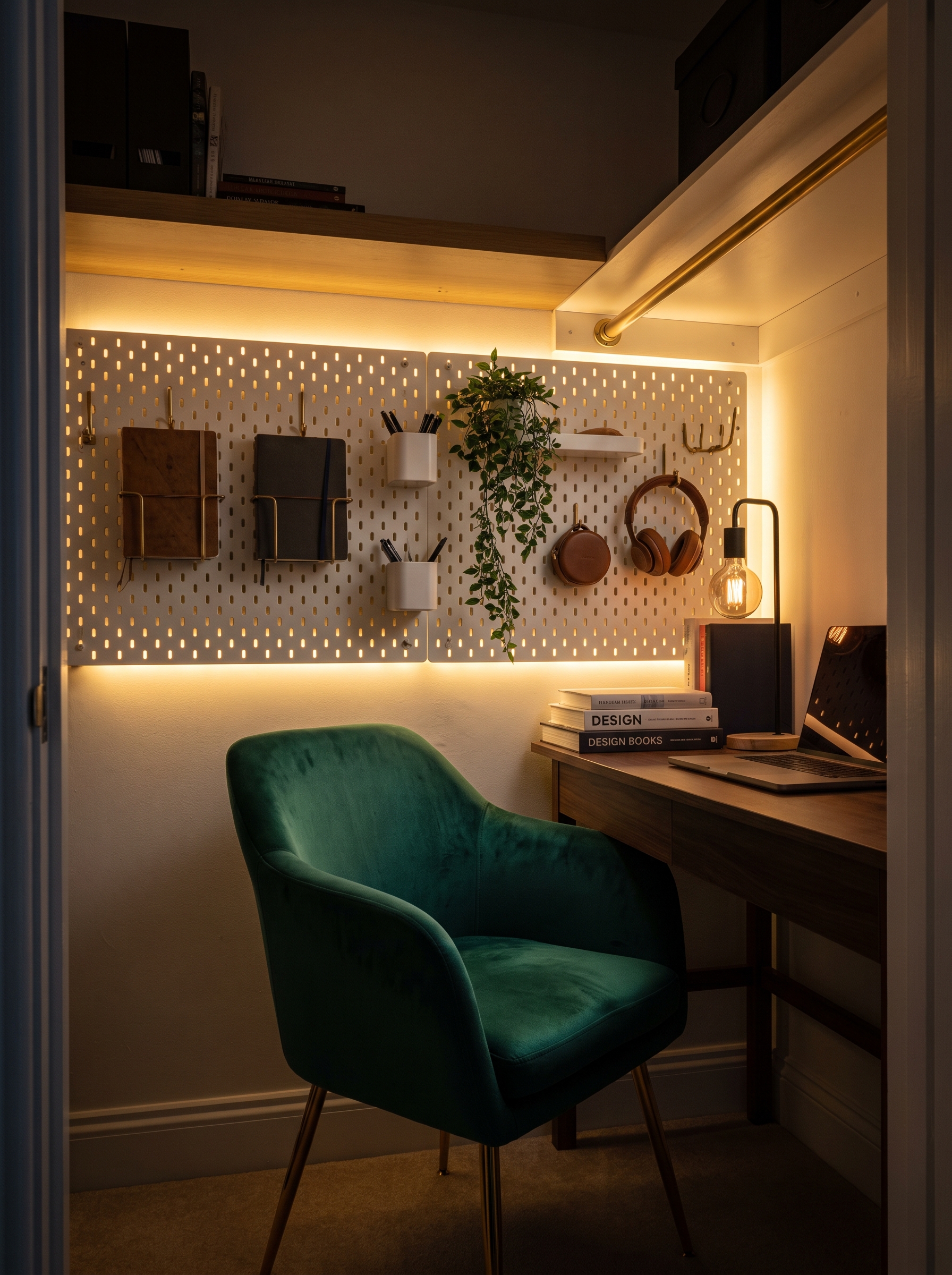 Cozy Small Home Office Ideas and Warm Desk Inspiration