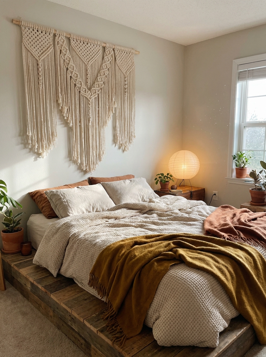 Cozy Earthy Bedroom Decor Ideas for a Warm Sanctuary