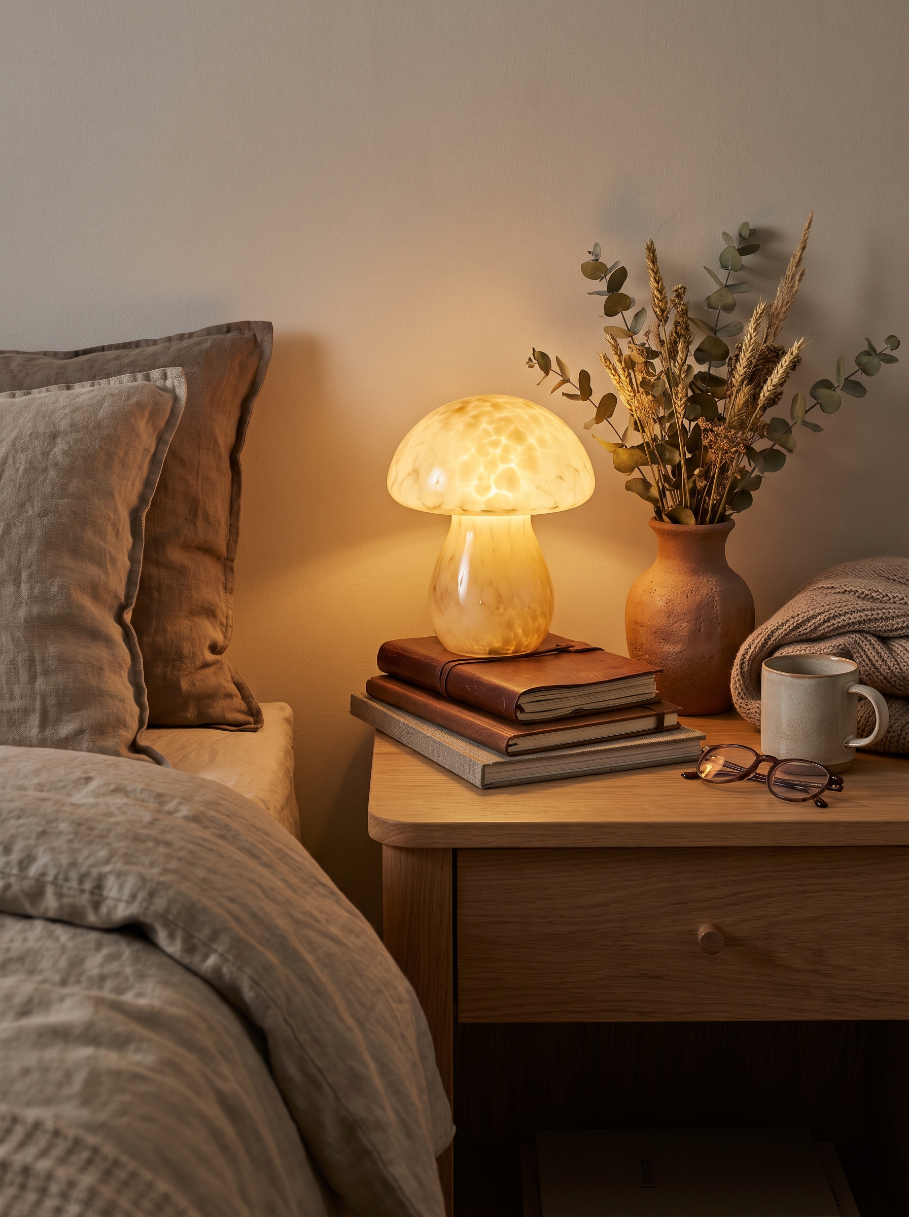 Cozy Bedside Reading Nook Ideas for Warm Nightstands