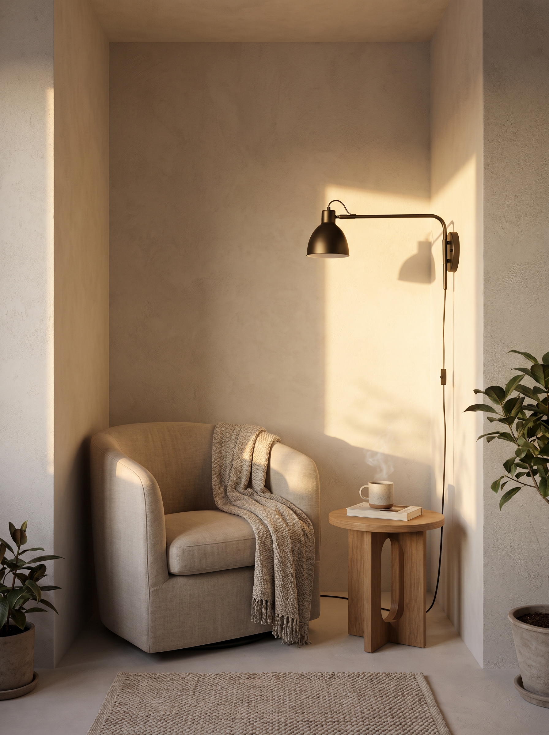 Cozy Minimalist Reading Nook Ideas for Small Spaces