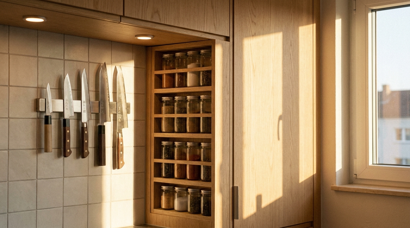 Cozy Small Apartment Kitchen Organization Ideas